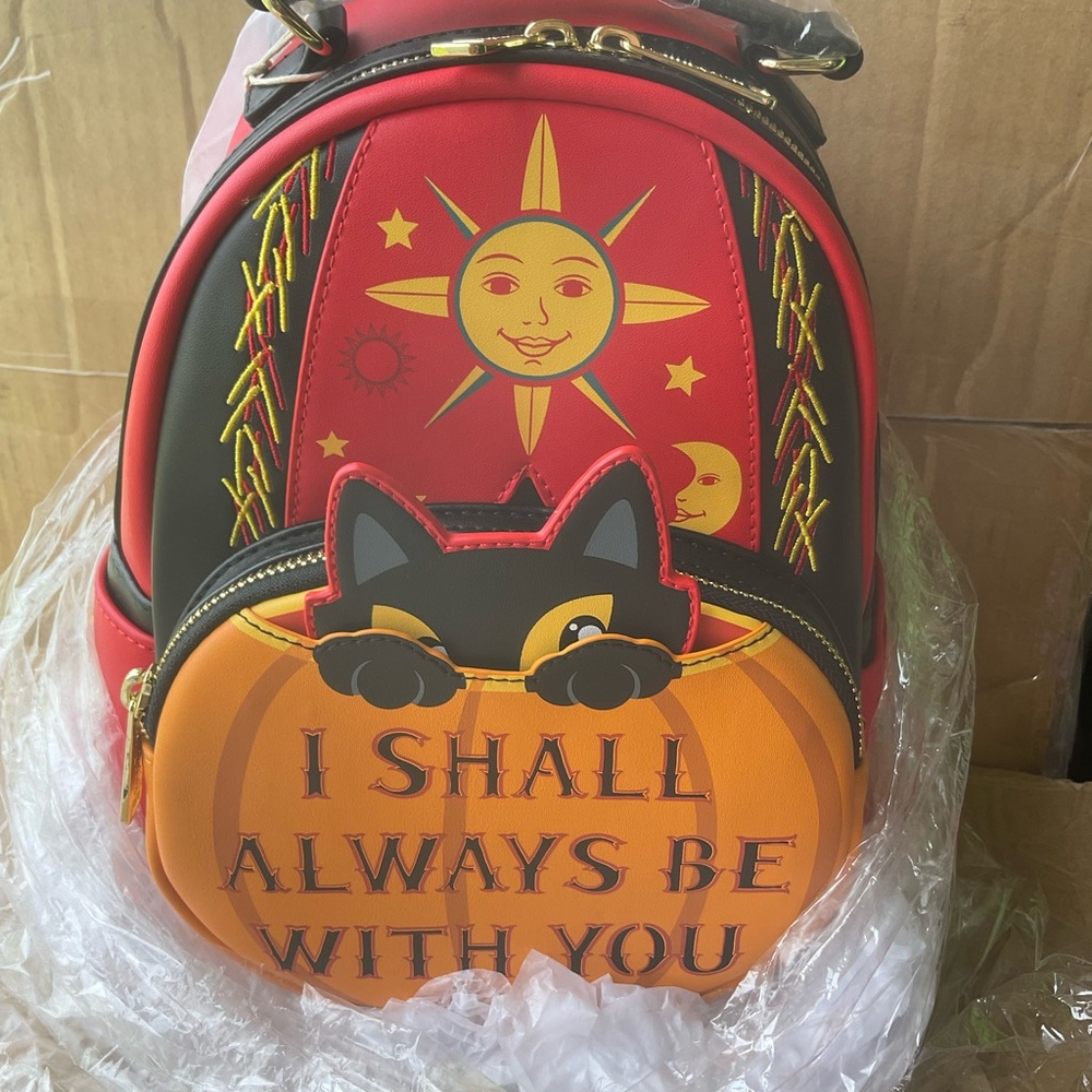 Loungefly Half way to HALLOWEEN  BINX  HOCUS POCUS..   NWT  RETIRED